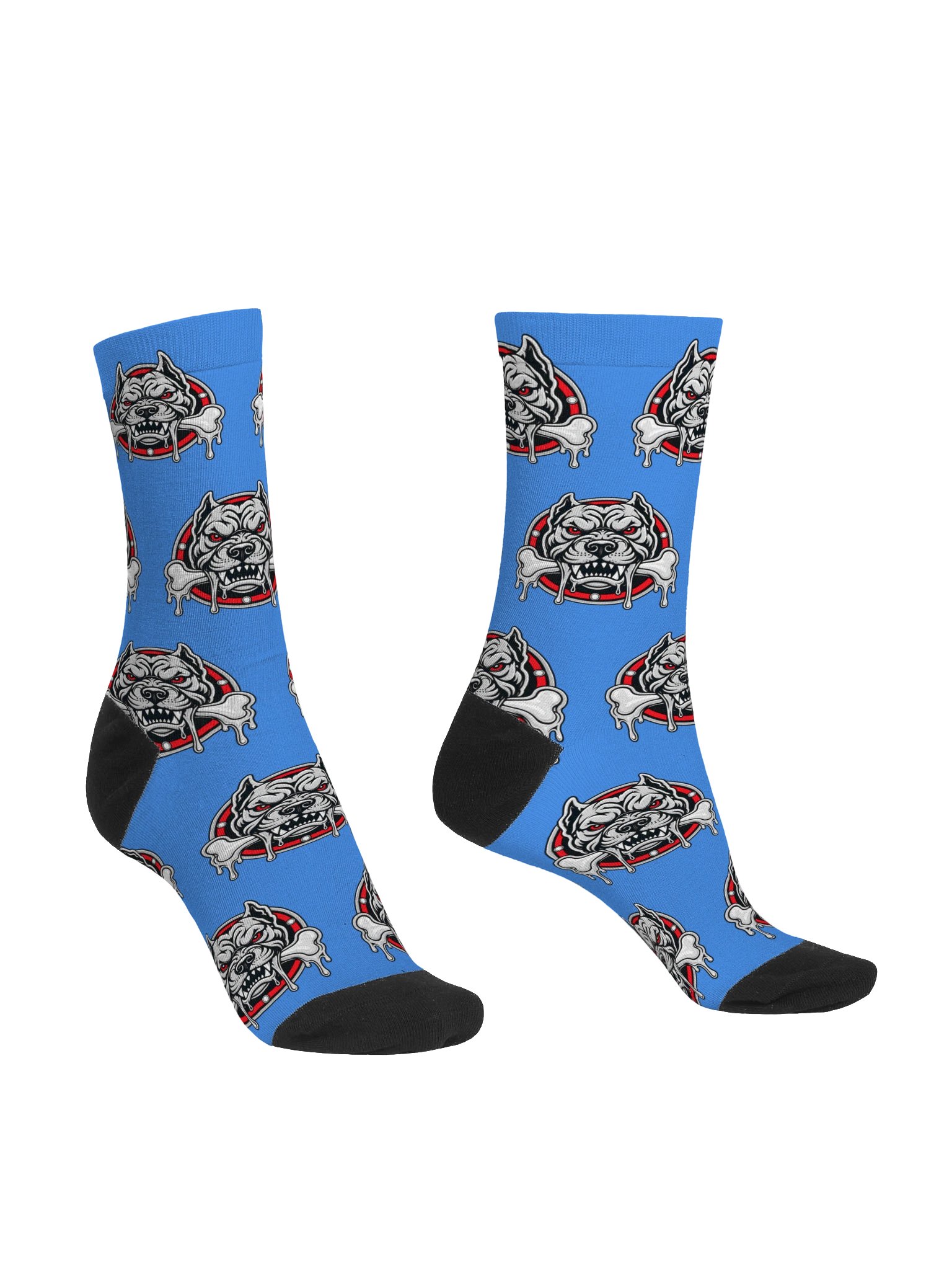 Boro Bonedawgs Crew Socks - Royal Blue product image (3)