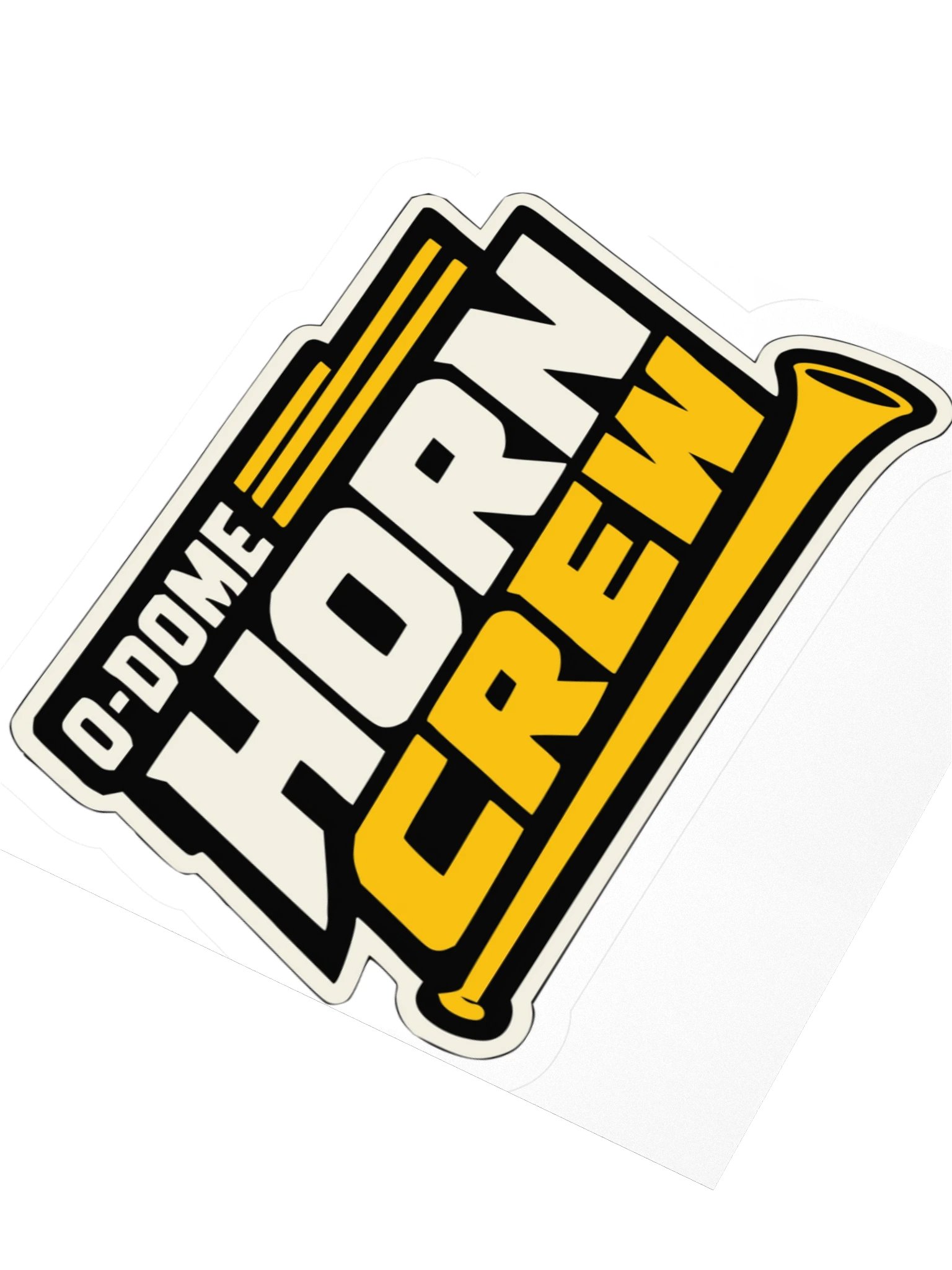O-Dome Horn Crew Fast Lane — Kiss-Cut Sticker product image (3)