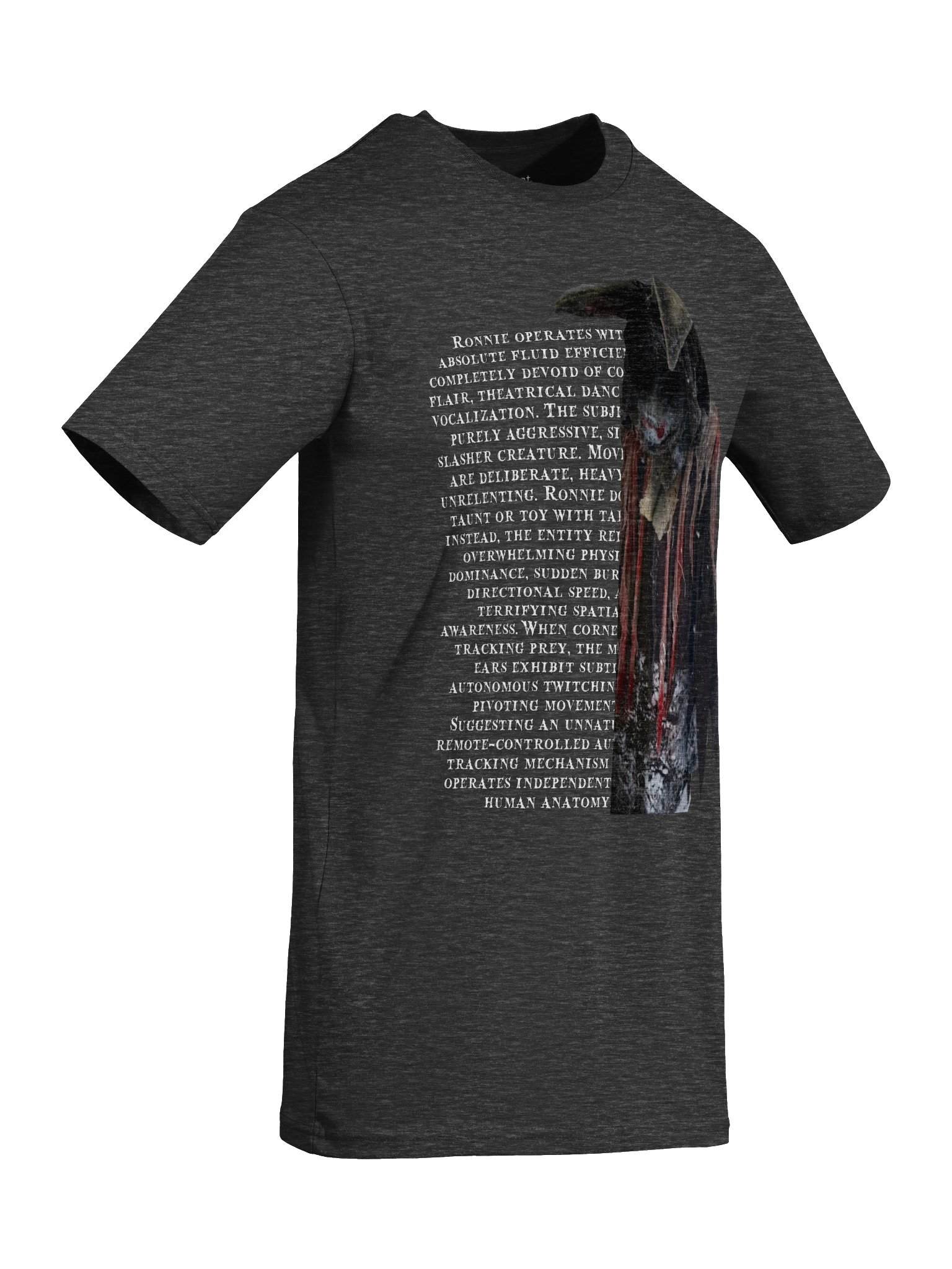 Dare to Face the Horror? Tour edition - Ronnie 'Data Report' tee product image (3)