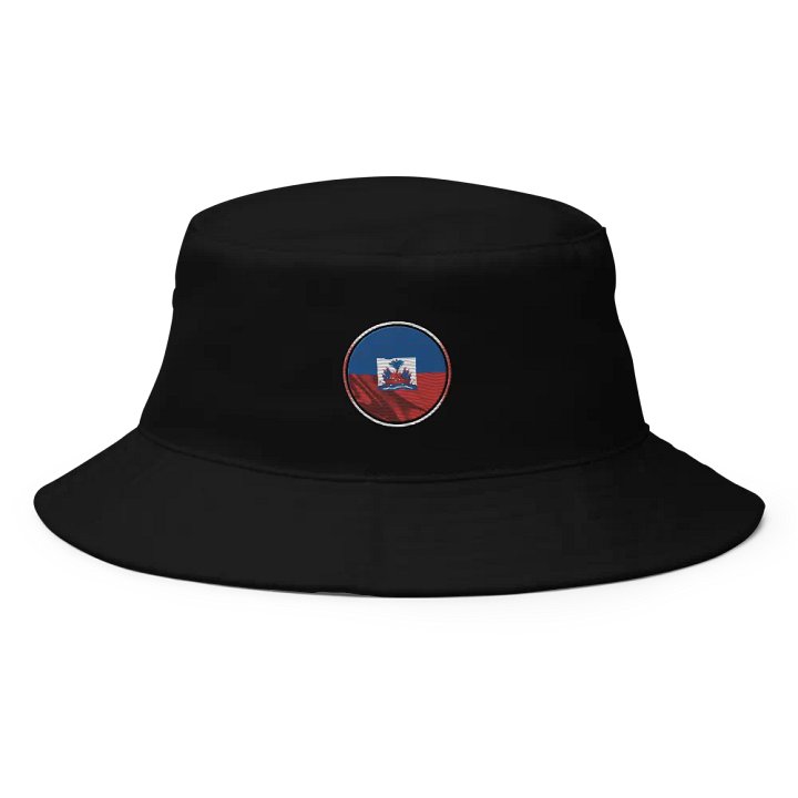 Pride of Haiti Brushstroke Bucket Hat product image (1)