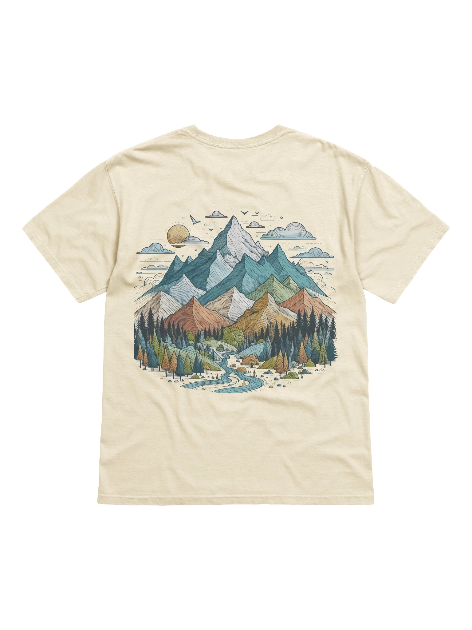 Men's On The Go Tee - Mountains product image (1)