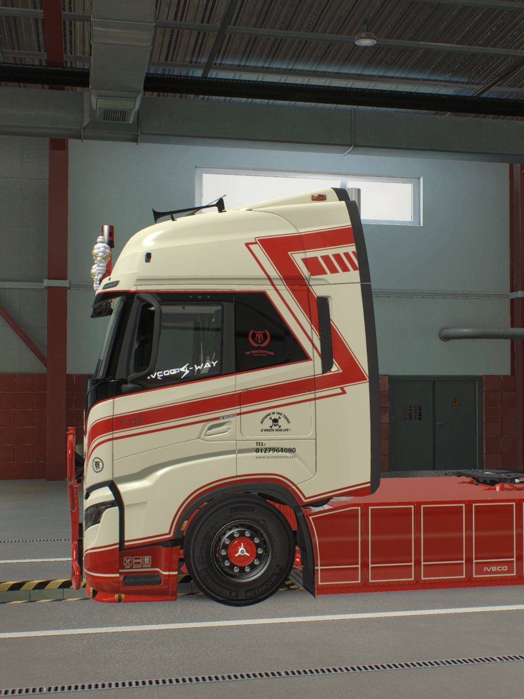 Iveco S Way Paintjob | Changeable Multi Color Skin | Compatible with Tuning Pack by MDT product image (3)