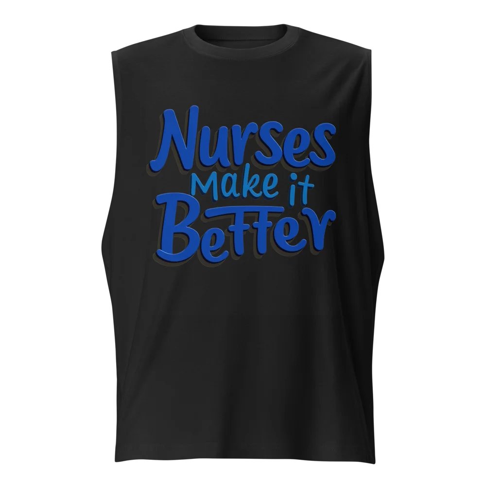 Empowerment in Blue Muscle Tank product image (1)