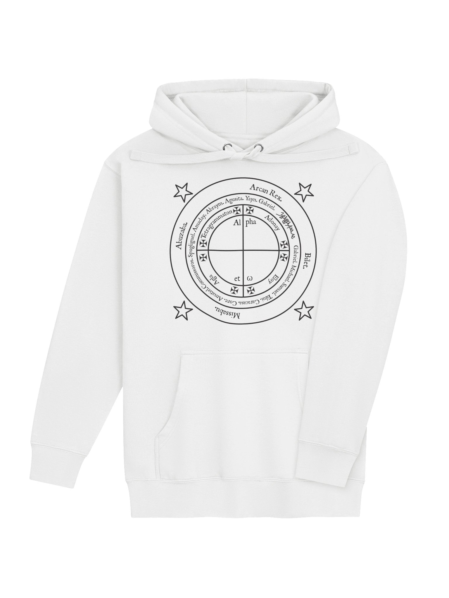 Monday Heptameron Magickal Circle Hoodie product image (10)