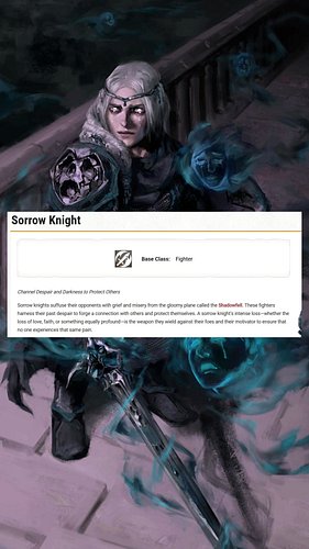 Dungeons & Dragons just dropped a new fighter subclass, the Sorrow Knight. Let's dive into what it does! #dungeonsanddragons ...