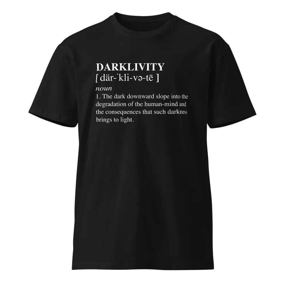DARKLIVITY Definition Unisex Premium T-Shirt product image (17)