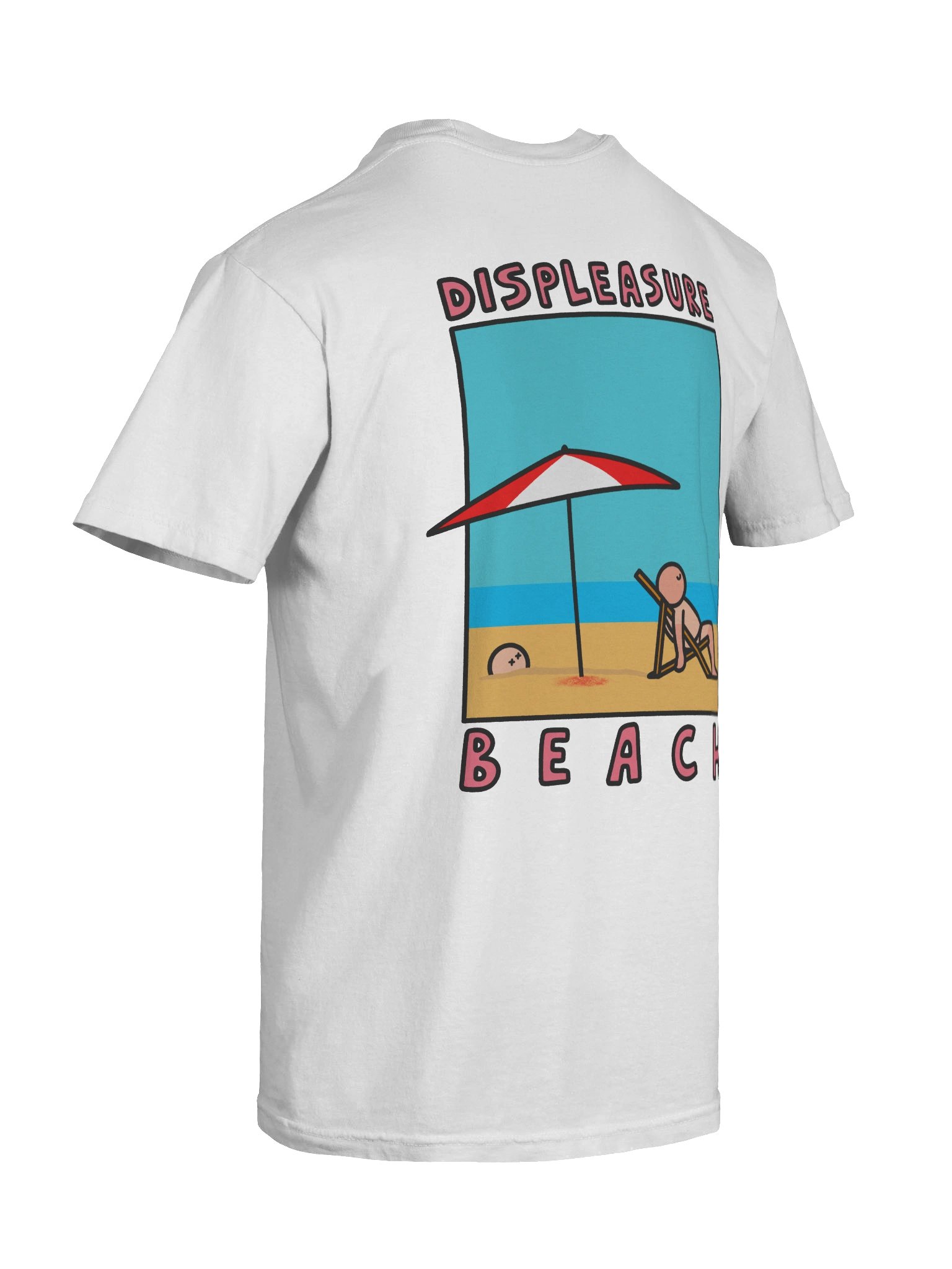 Displeasure Beach T-shirt product image (3)