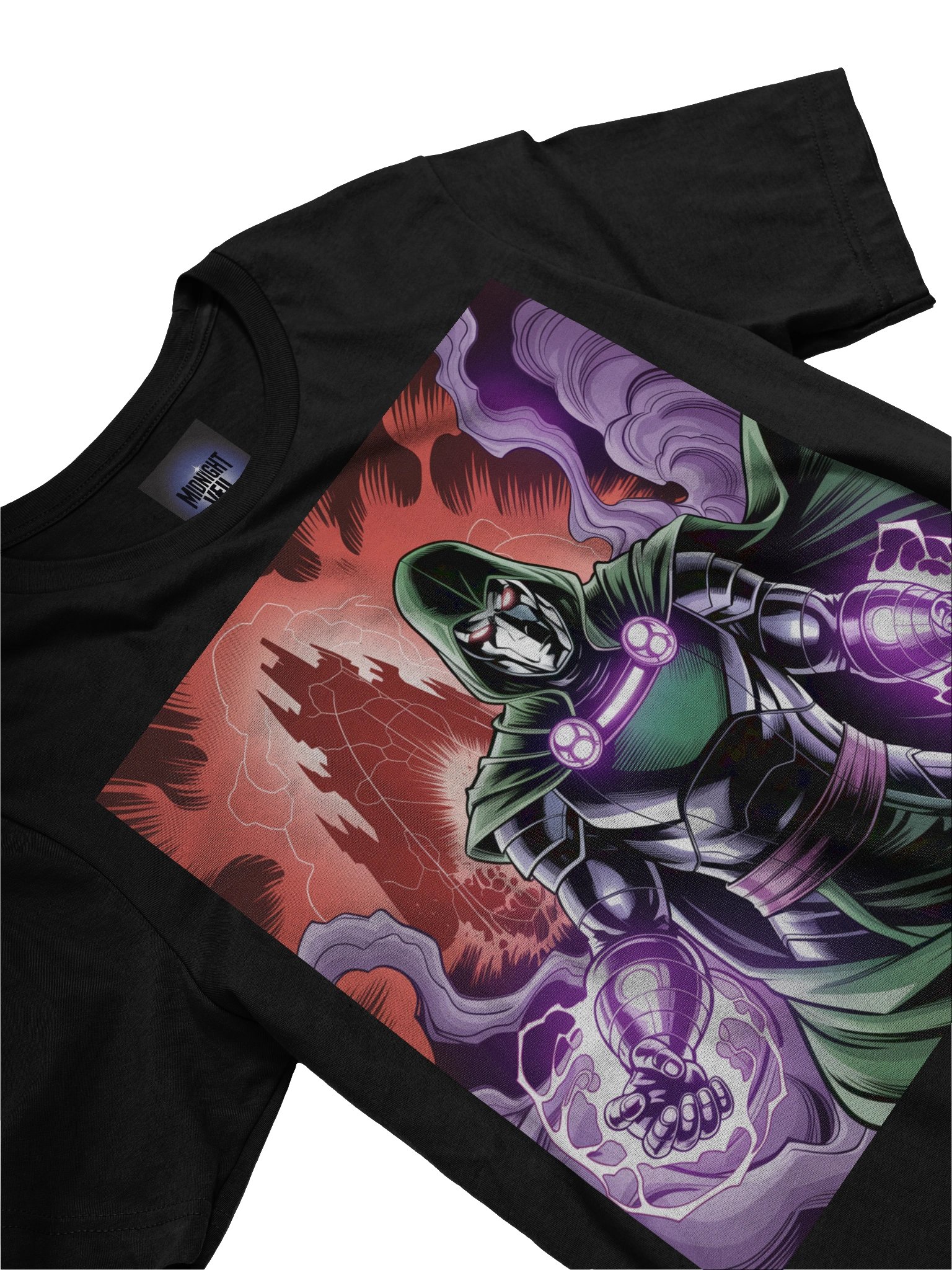 Dr. Doom's Crimson Citadel Surge – Premium Supersoft T-Shirt product image (5)