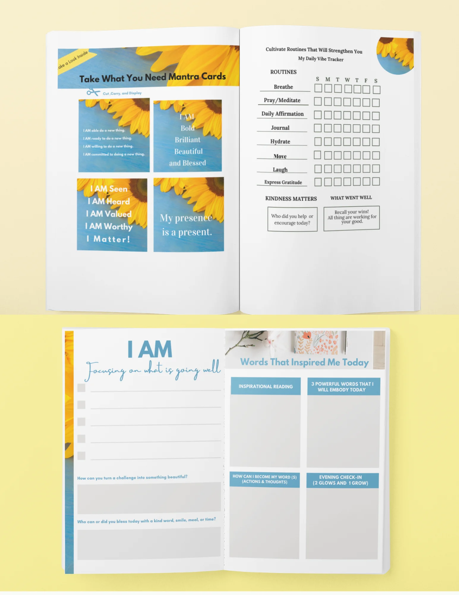 Bless Her Bundle-10 Sunny Thoughts Encouragement Guides product image (6)