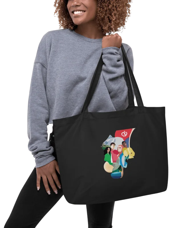 ORGANIC COTTON TOTE BAG OVERSIZED, PLANETARY COLLABORATION product image (2)