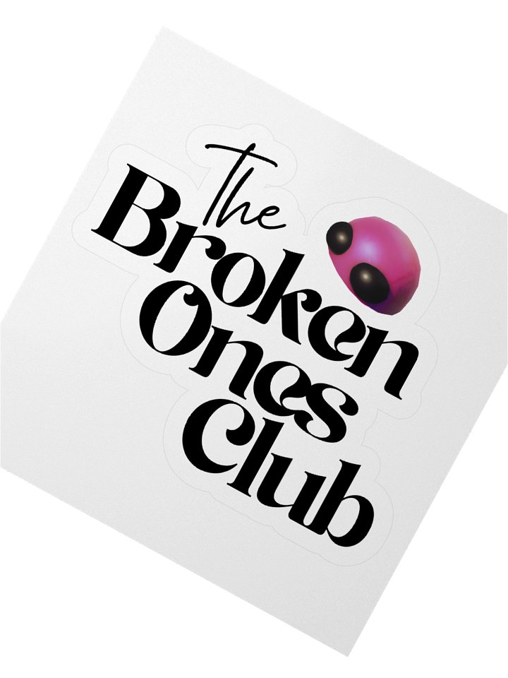 Broken Ones Club Sticker product image (2)