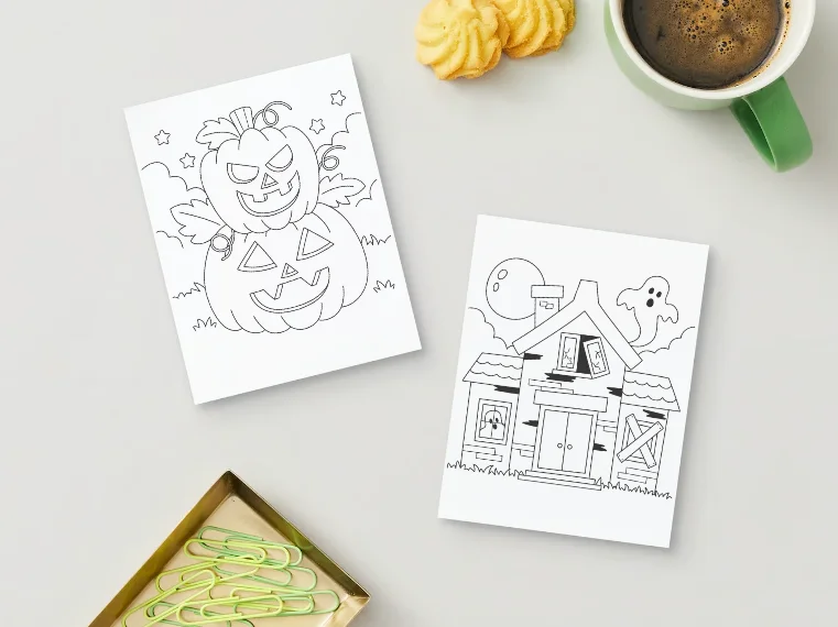 Halloween Activity Pages 2 product image (1)