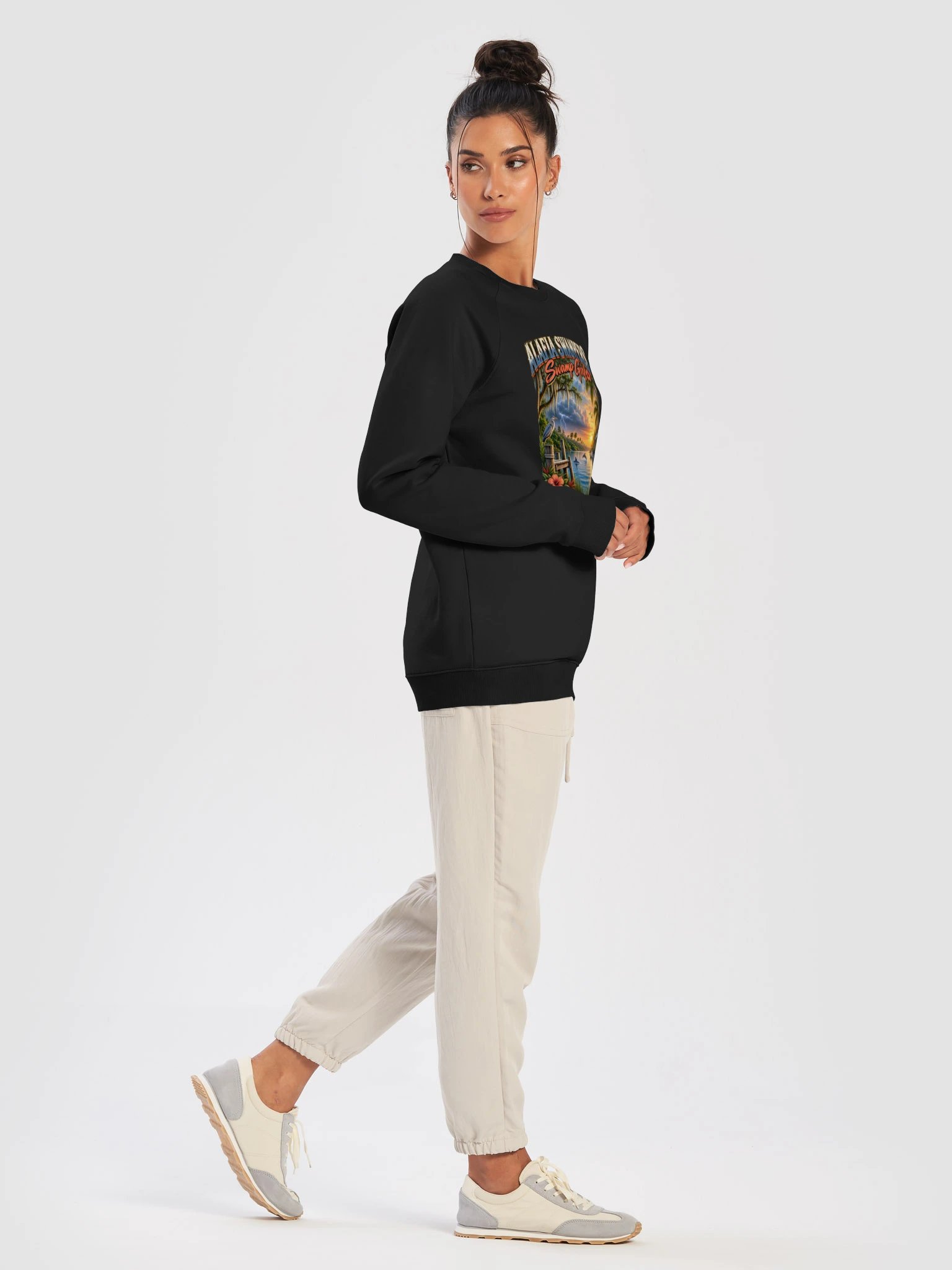 She's the Sun & the Storm Organic Raglan Sweatshirt product image (19)