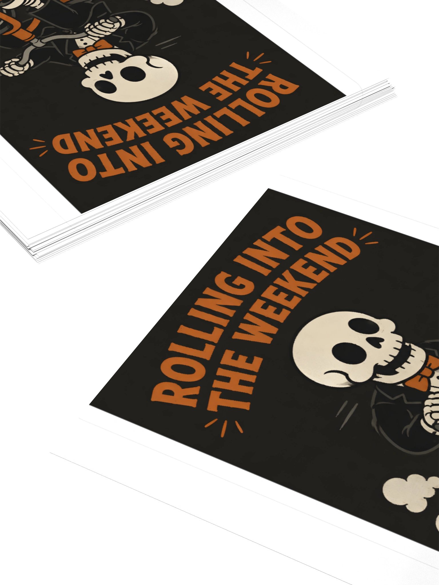 Rolling Into the Weekend Sticker product image (4)