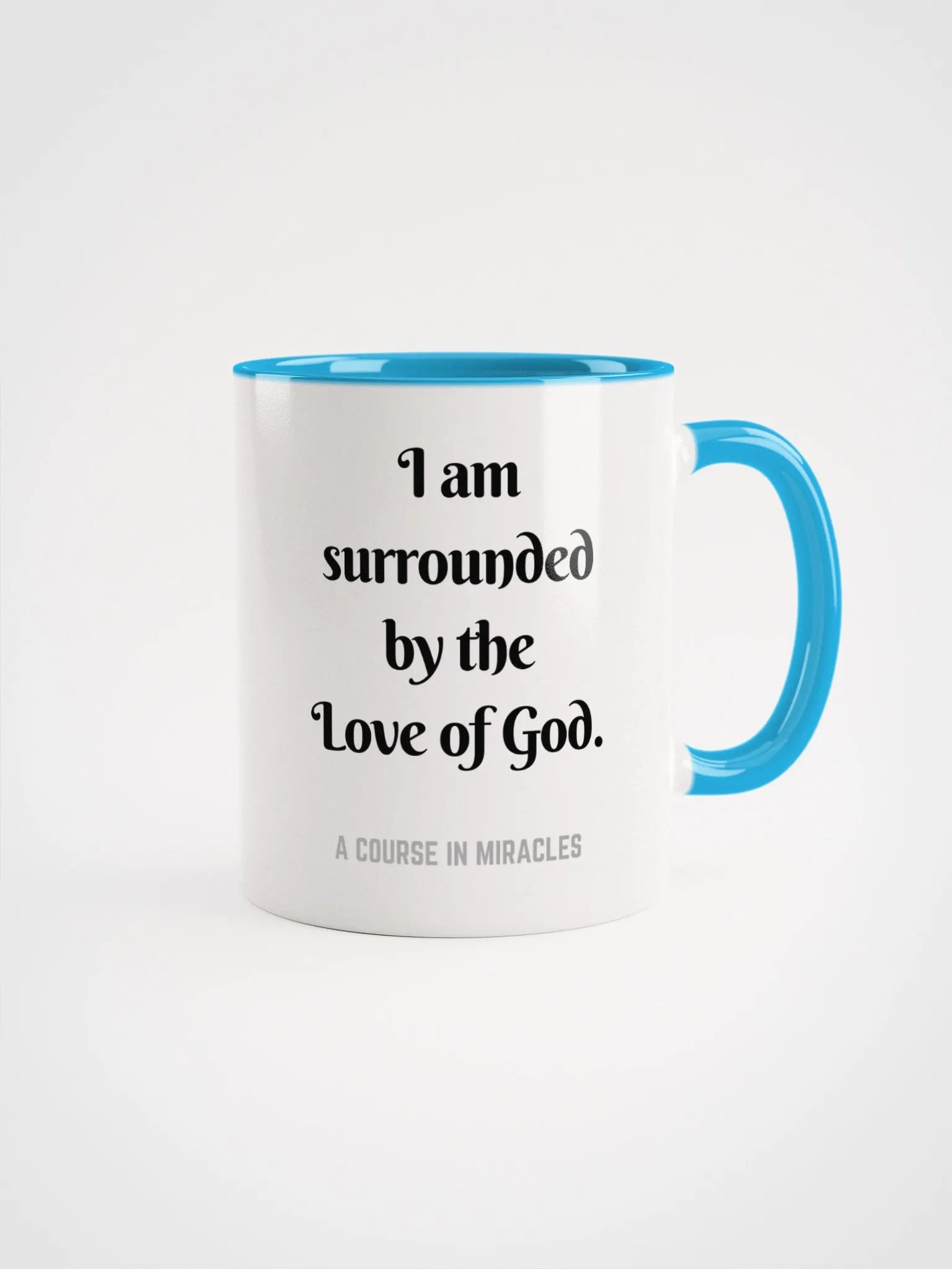 I am surrounded by the Love of God - ACIM Inspirational Mug product image (6)