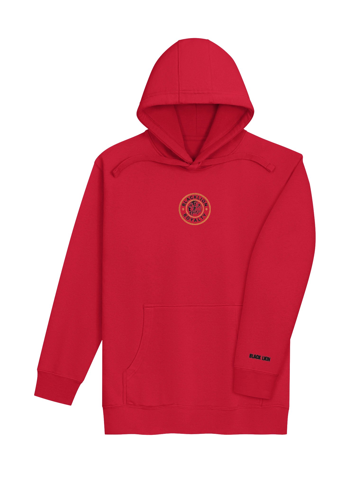 BLACK LION ROYALTY EMBROIDERY HOODIE product image (25)
