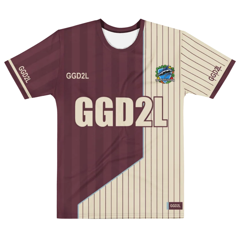 Vegan Squadron Split Jersey — Wine product image (1)
