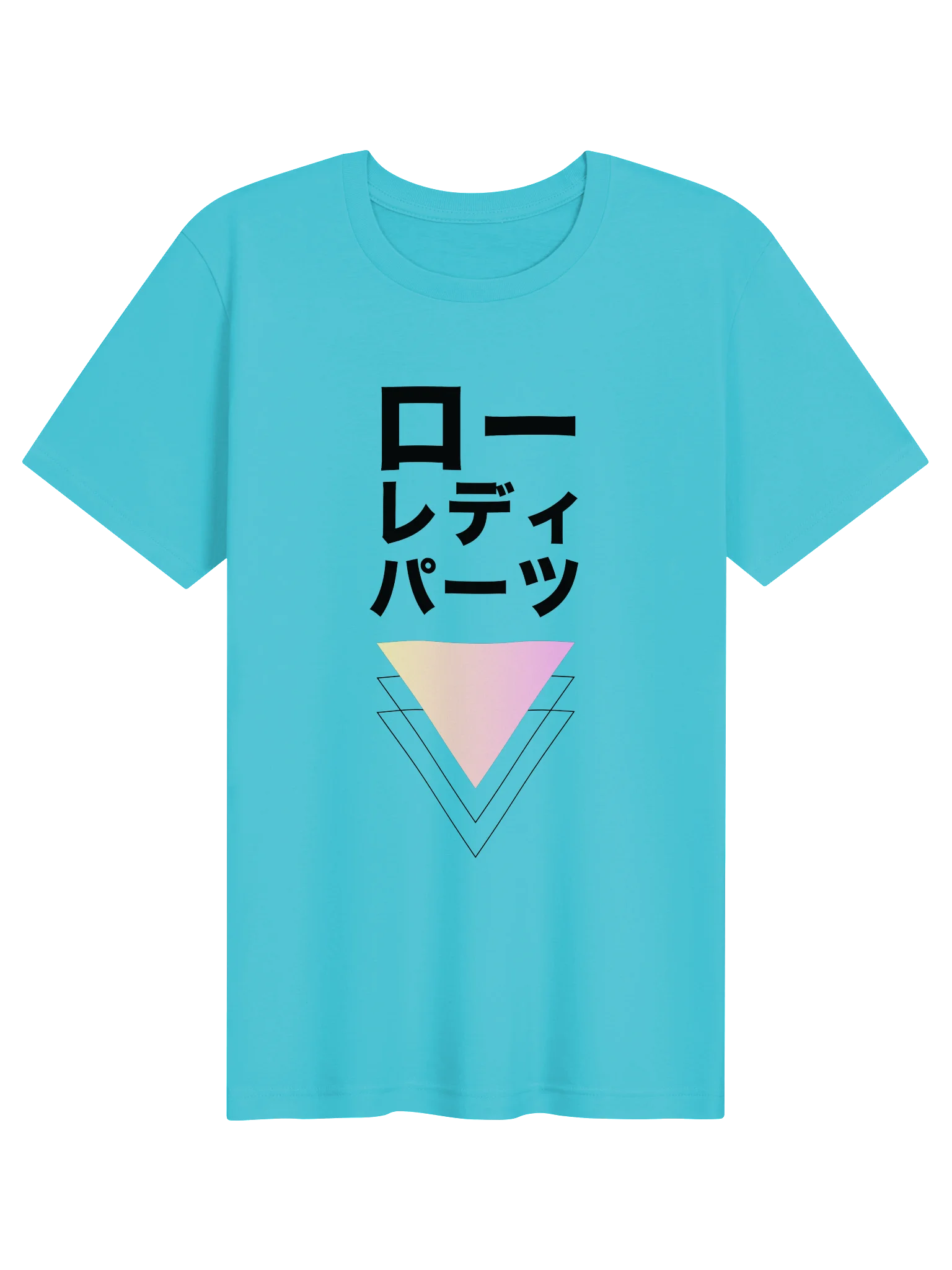 ローレディパーツ turquoise tee product image (1)