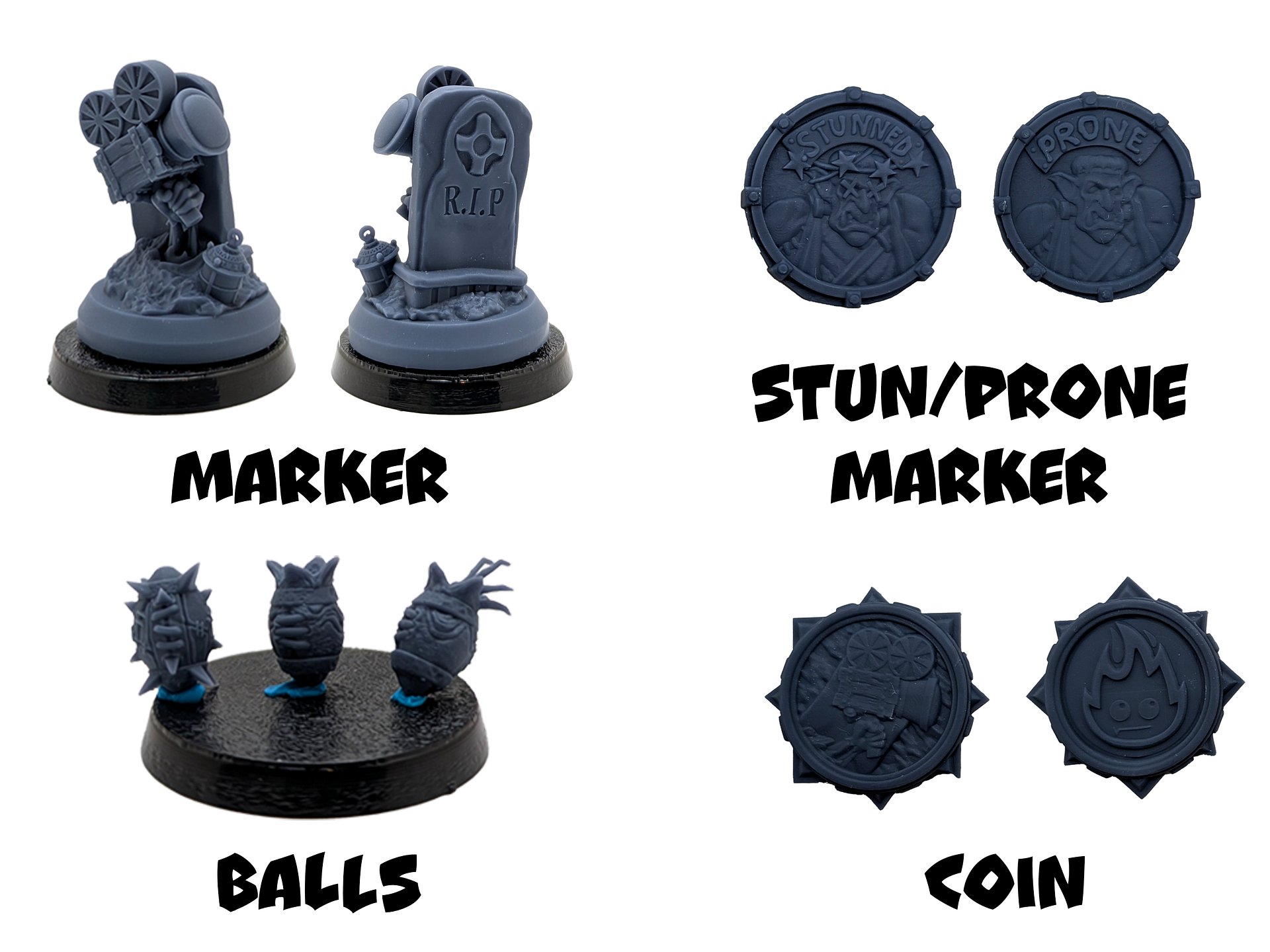 Horror Goblin Fantasy Football Team - UGNI Miniatures product image (6)