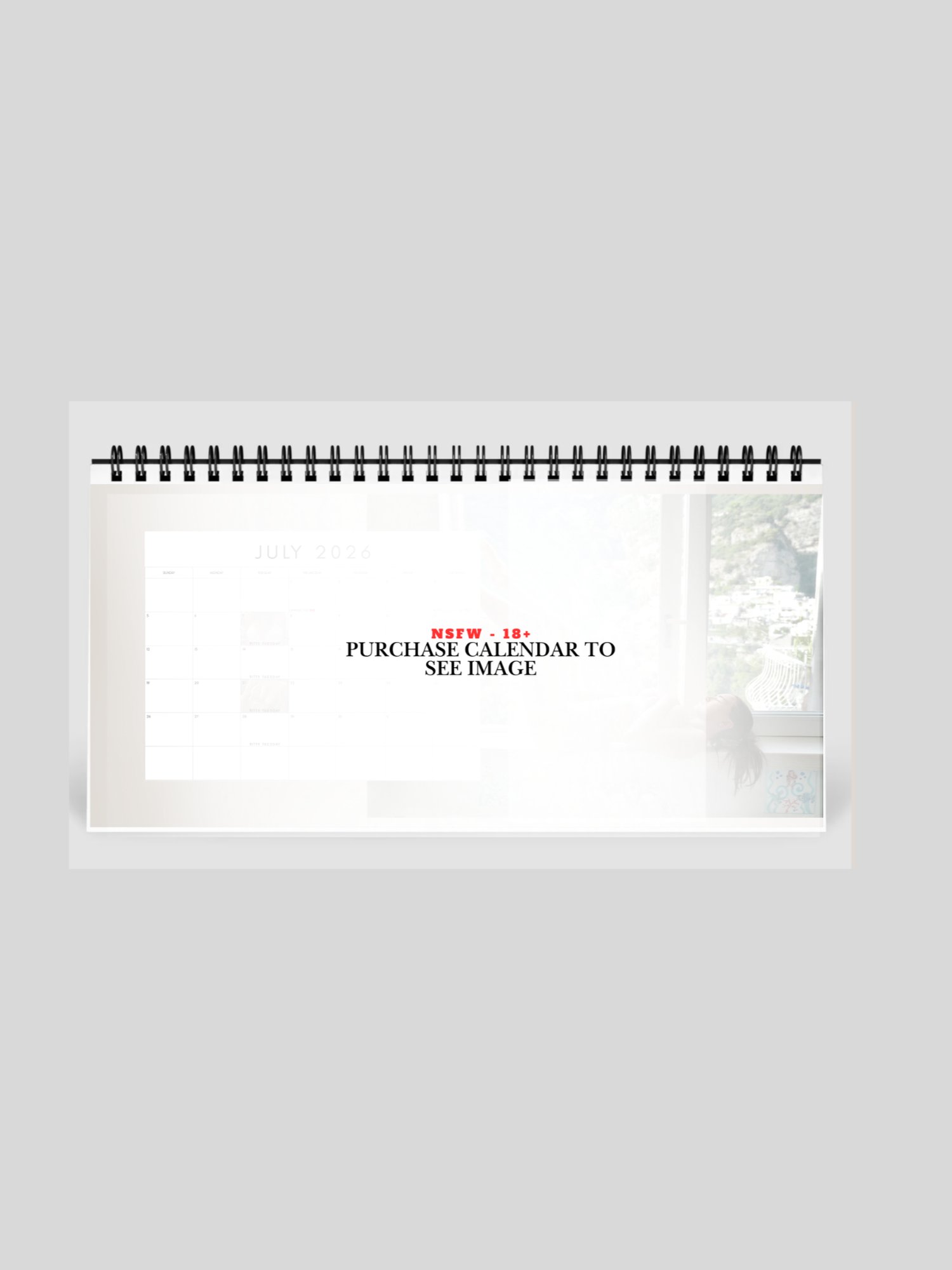 Desk Calendar - 2026 Nakey Calendar product image (5)