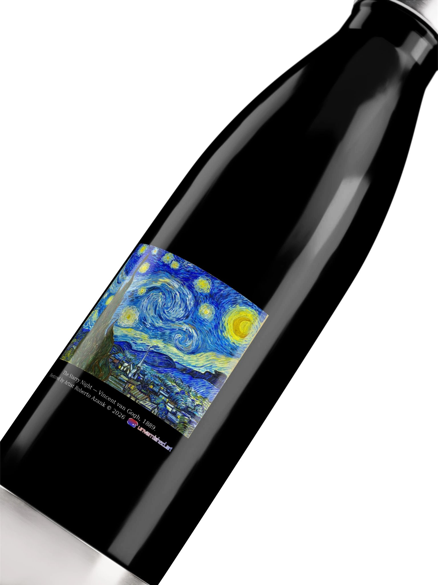 The Starry Night — Water Bottle product image (5)