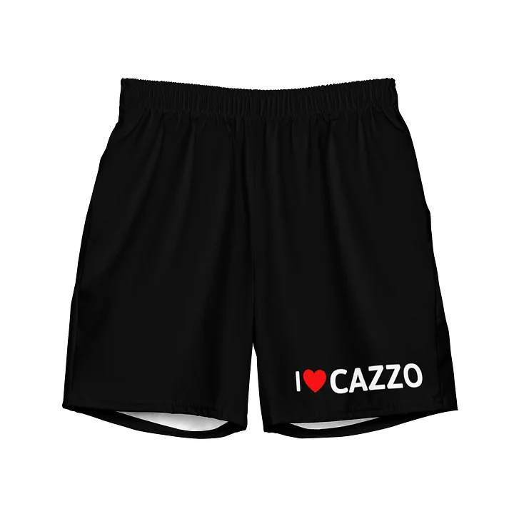 I ♥️ CAZZO swim trunks product image (1)