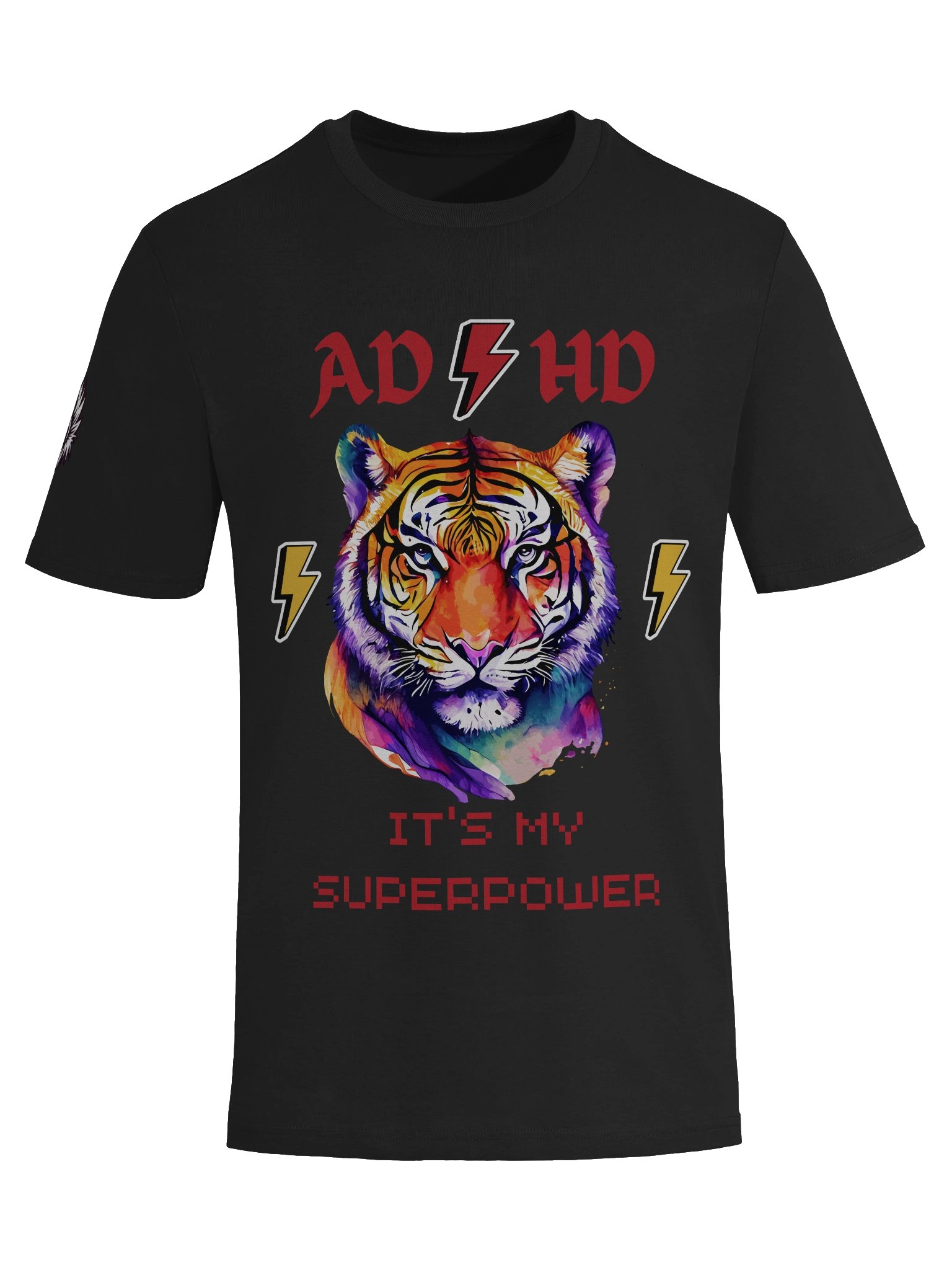 Majestic Mane Lion ADHD Graphic Tee product image (50)