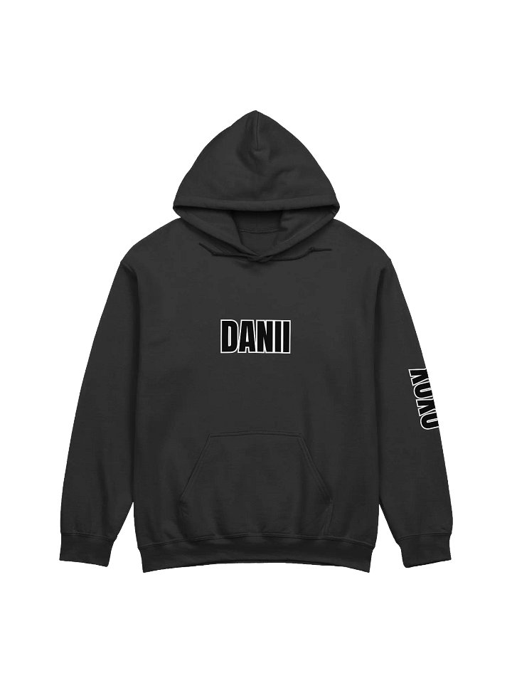 DANII XOXO BLACK HOODIE product image (1)