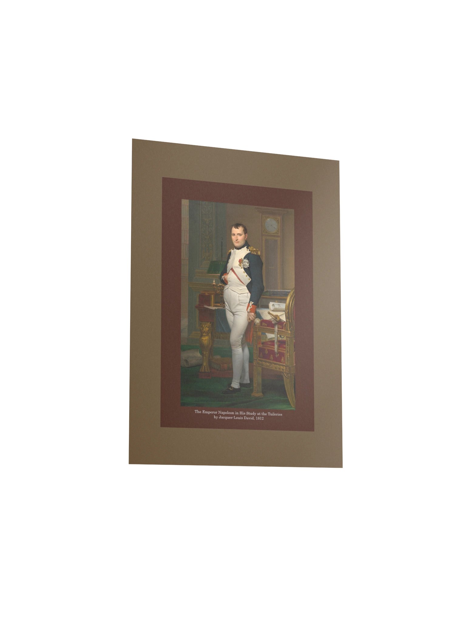 The Emperor Napoleon in His Study at the Tuileries Print product image (3)