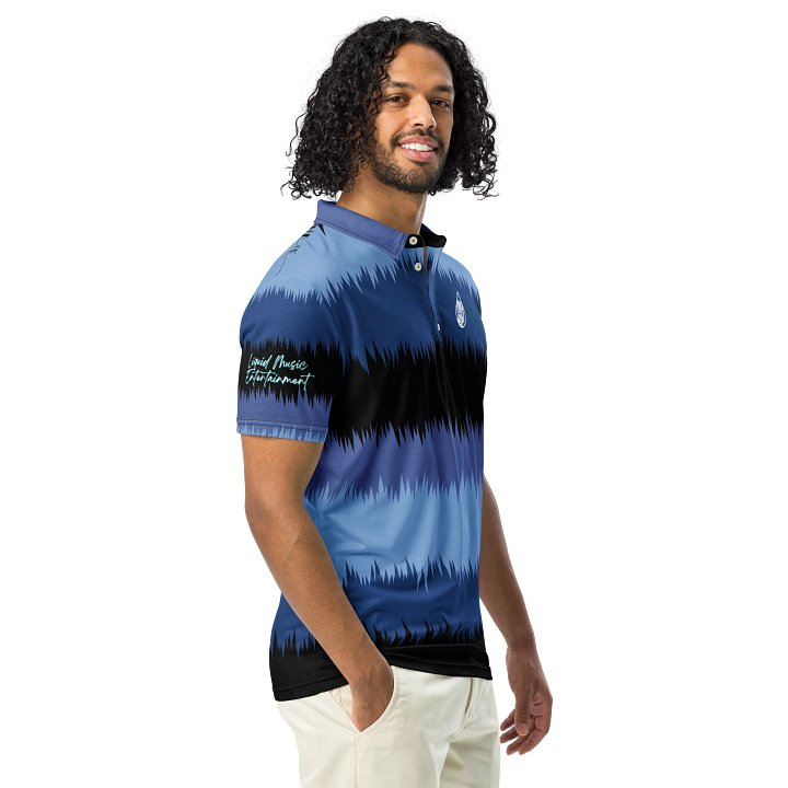 Liquid Music Entertainment Custom Performance Polo product image (1)