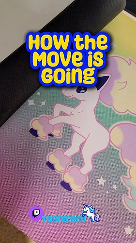 How the move is going.  it's been a rocky road and taking longer than expected, but we are managing to get by and through bec...