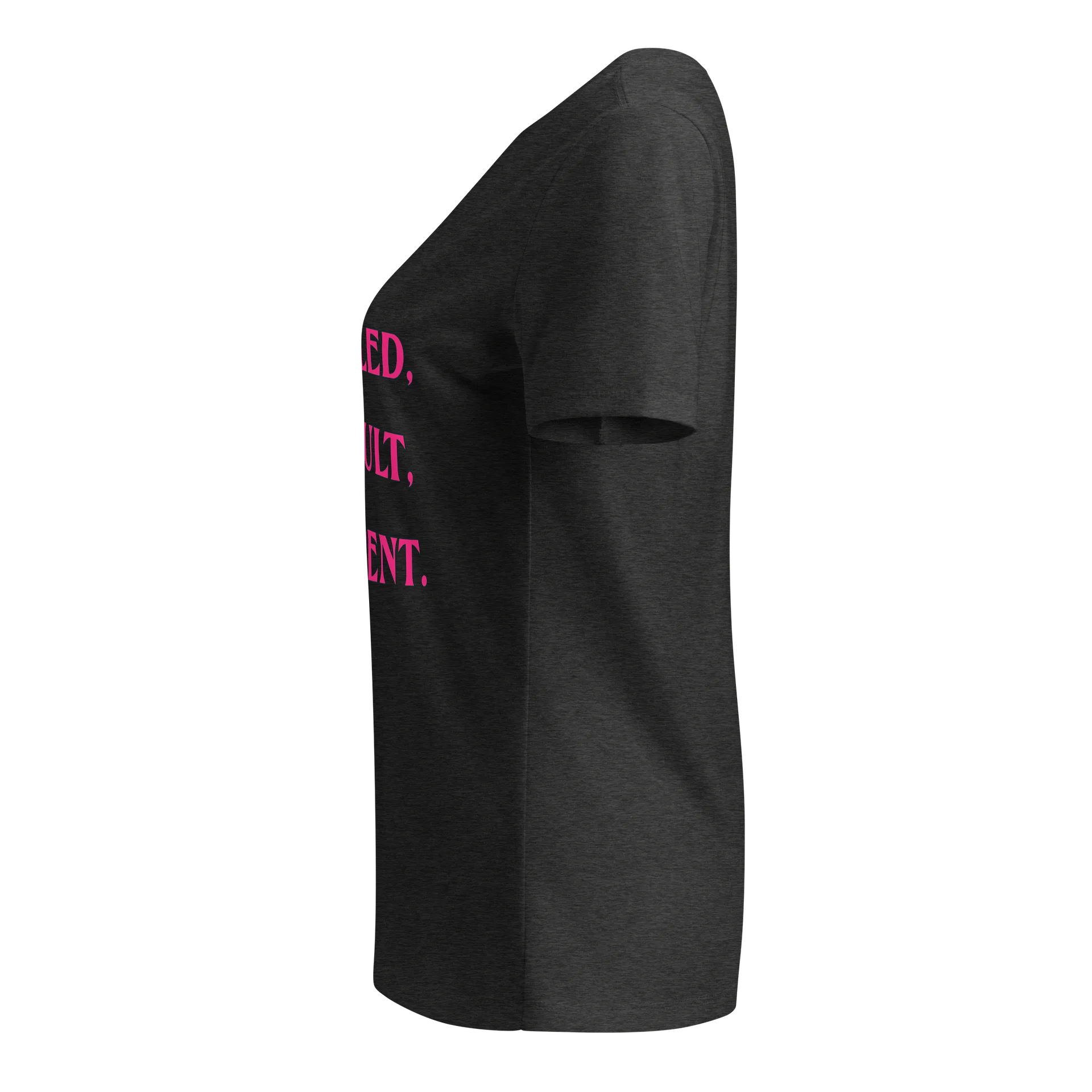 Disabled, Difficult, Different V-Neck Tee product image (11)