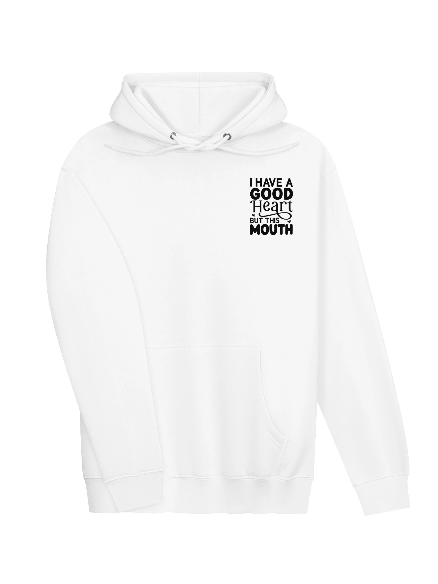 I Have A Good Heart, But This Mouth Lane Seven Hoodie product image (3)