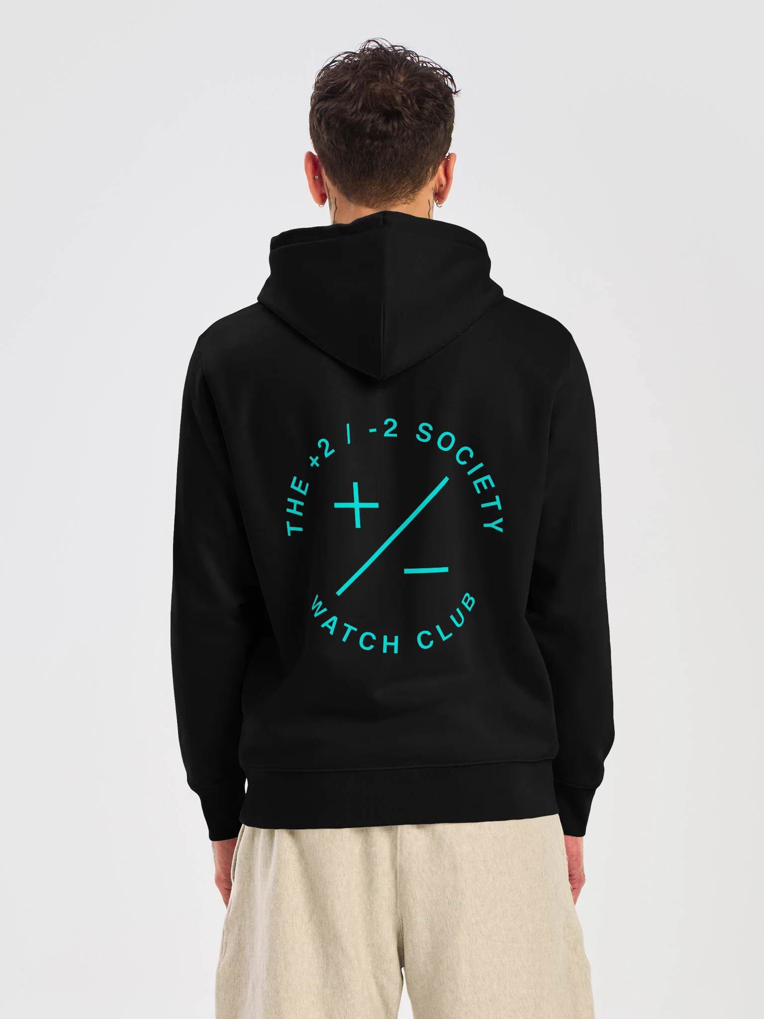 The Precision Club Hoodie - Teal & Black product image (6)