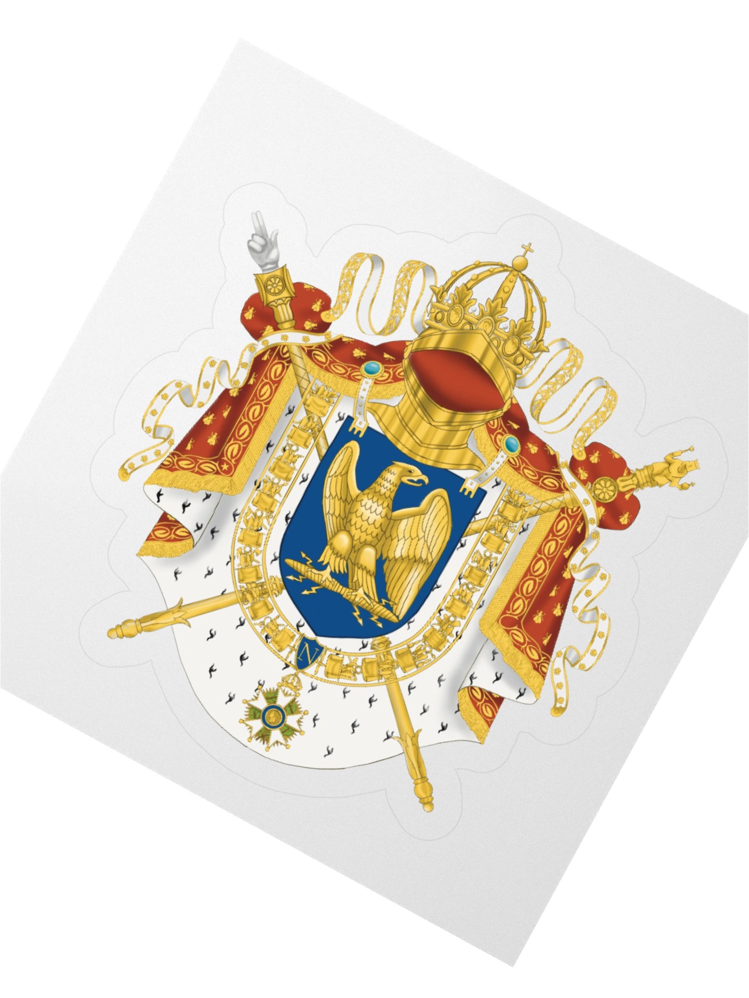 Napoleon Coat of Arms - Sticker product image (6)