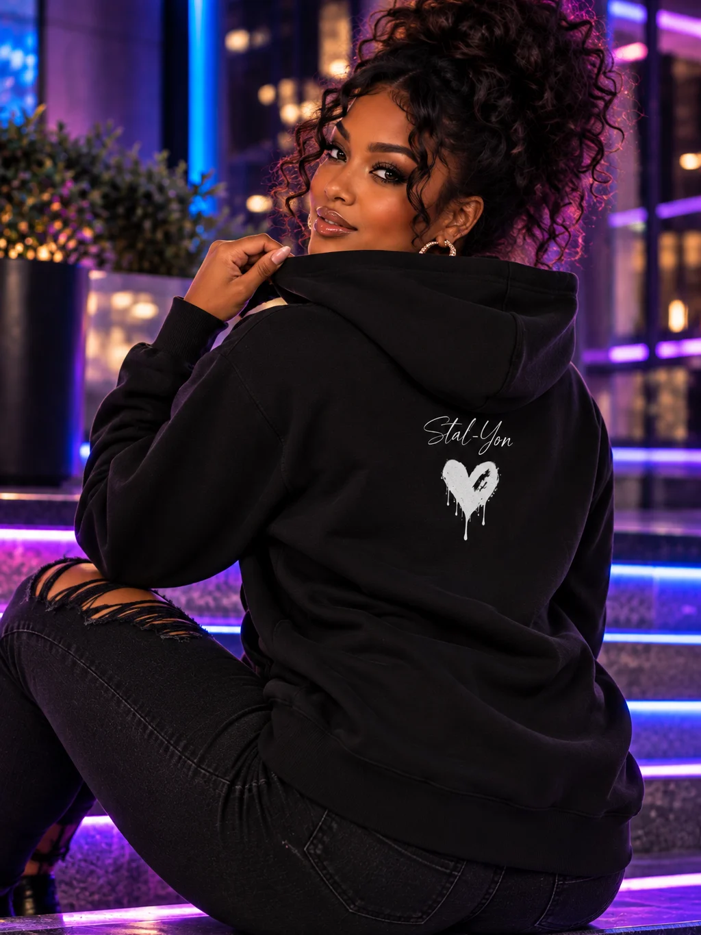 Leaking Heart - Eternal Love Signature Sweatshirt - Vivid Hues product image (2)