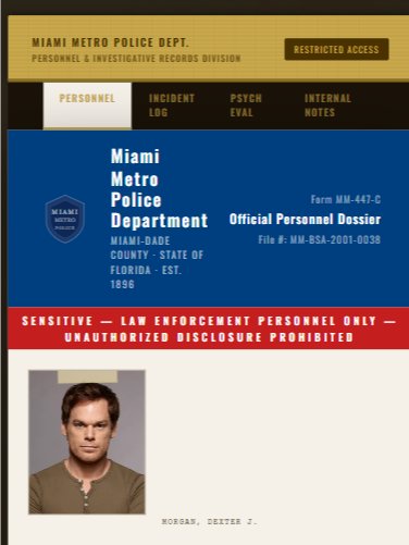 Dexter Morgan: The Complete Dossier + Posters Pack product image (5)