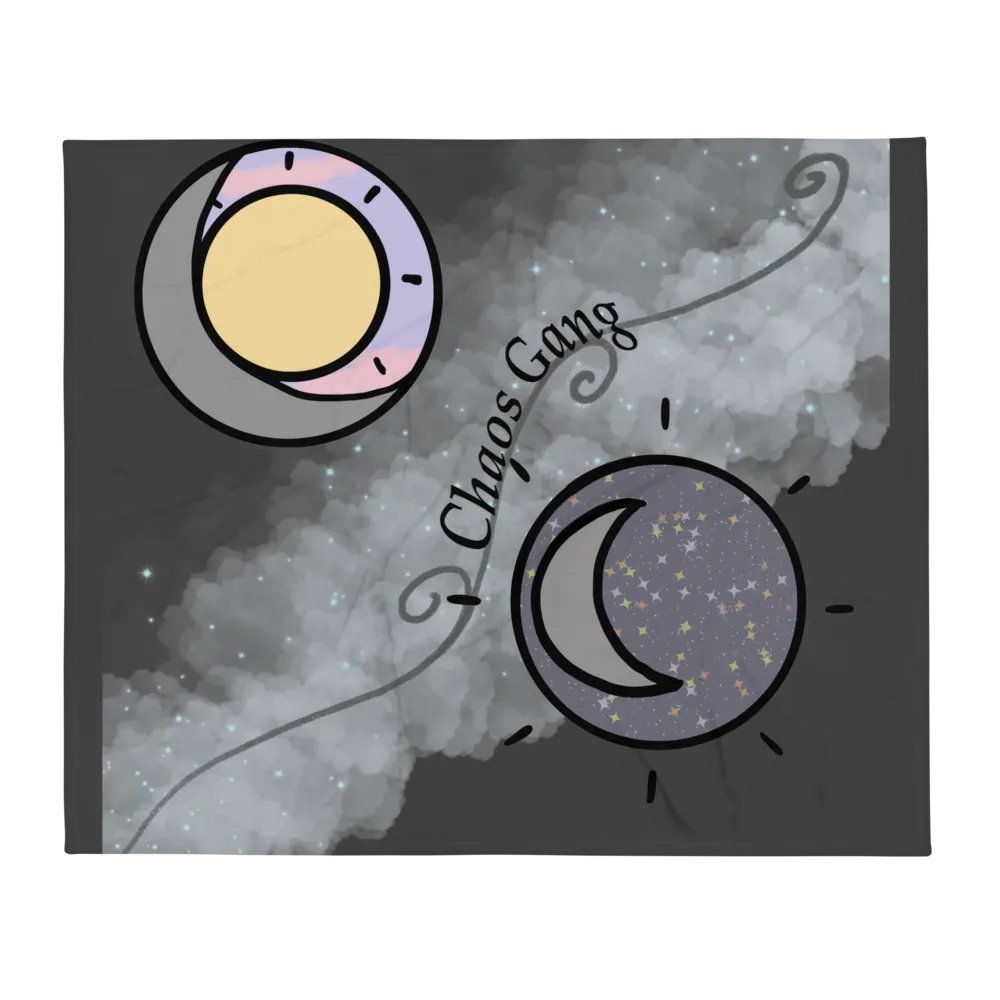 Chaos Gang Throw Blanket product image (1)