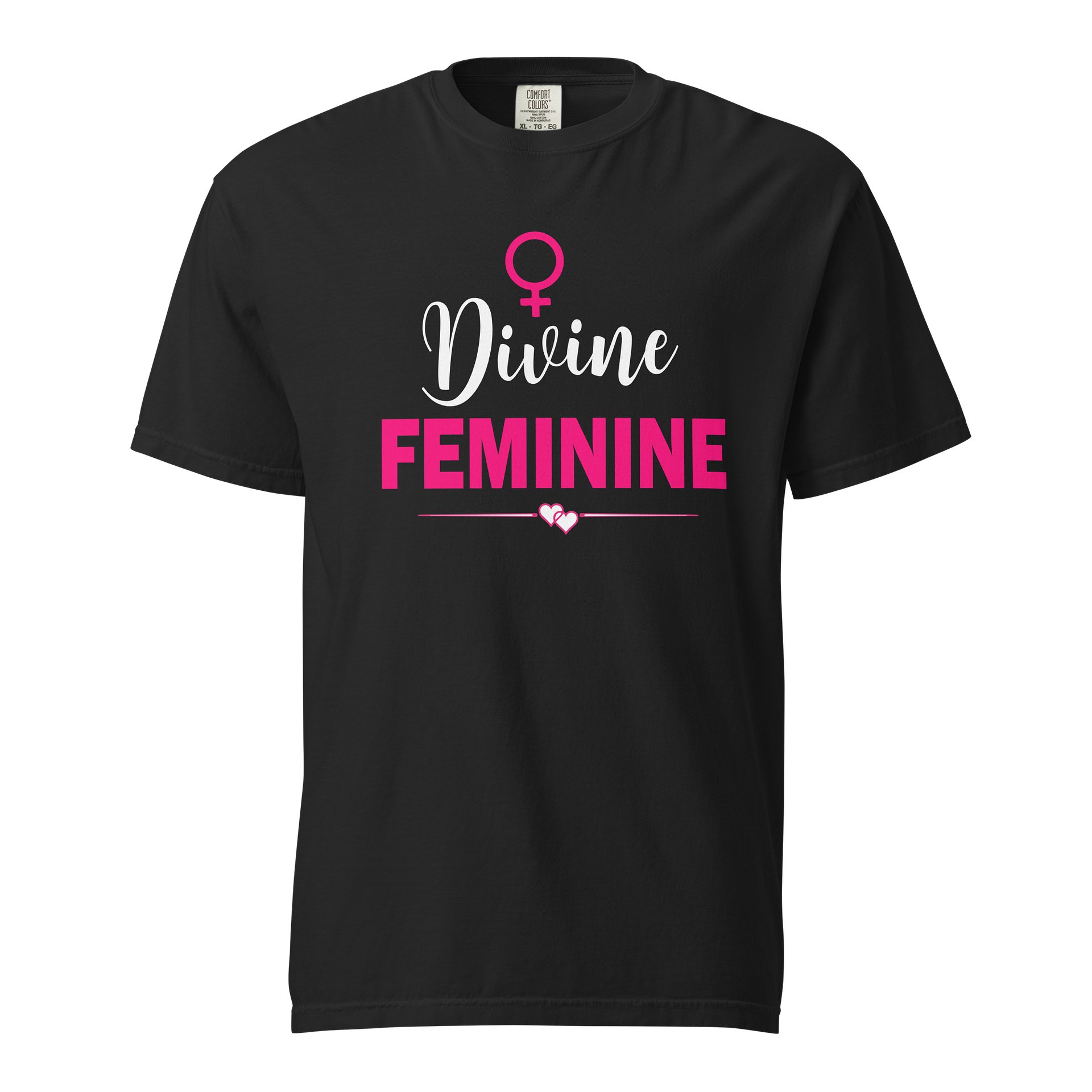 Divine Feminine – Sacred Energy Statement Tee product image (1)