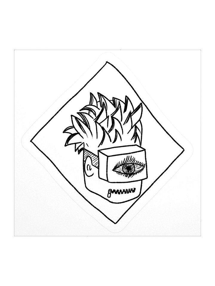 Head Set Sticker product image (2)