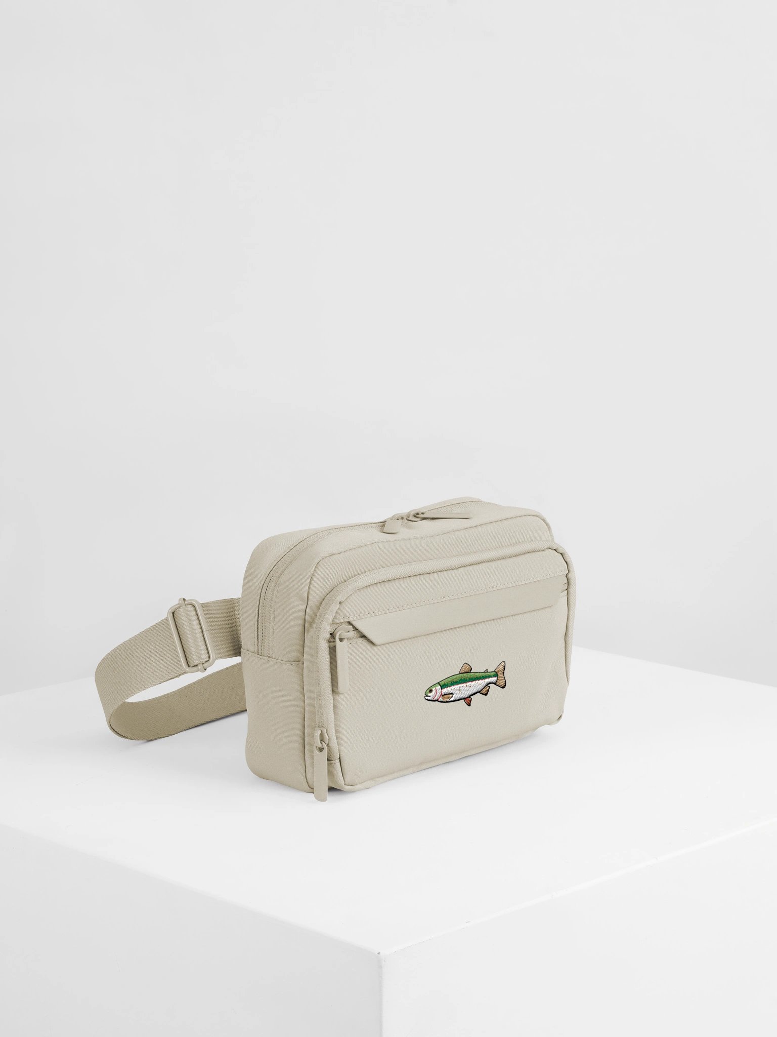 Embroidered Trout Crossbody Bag product image (1)