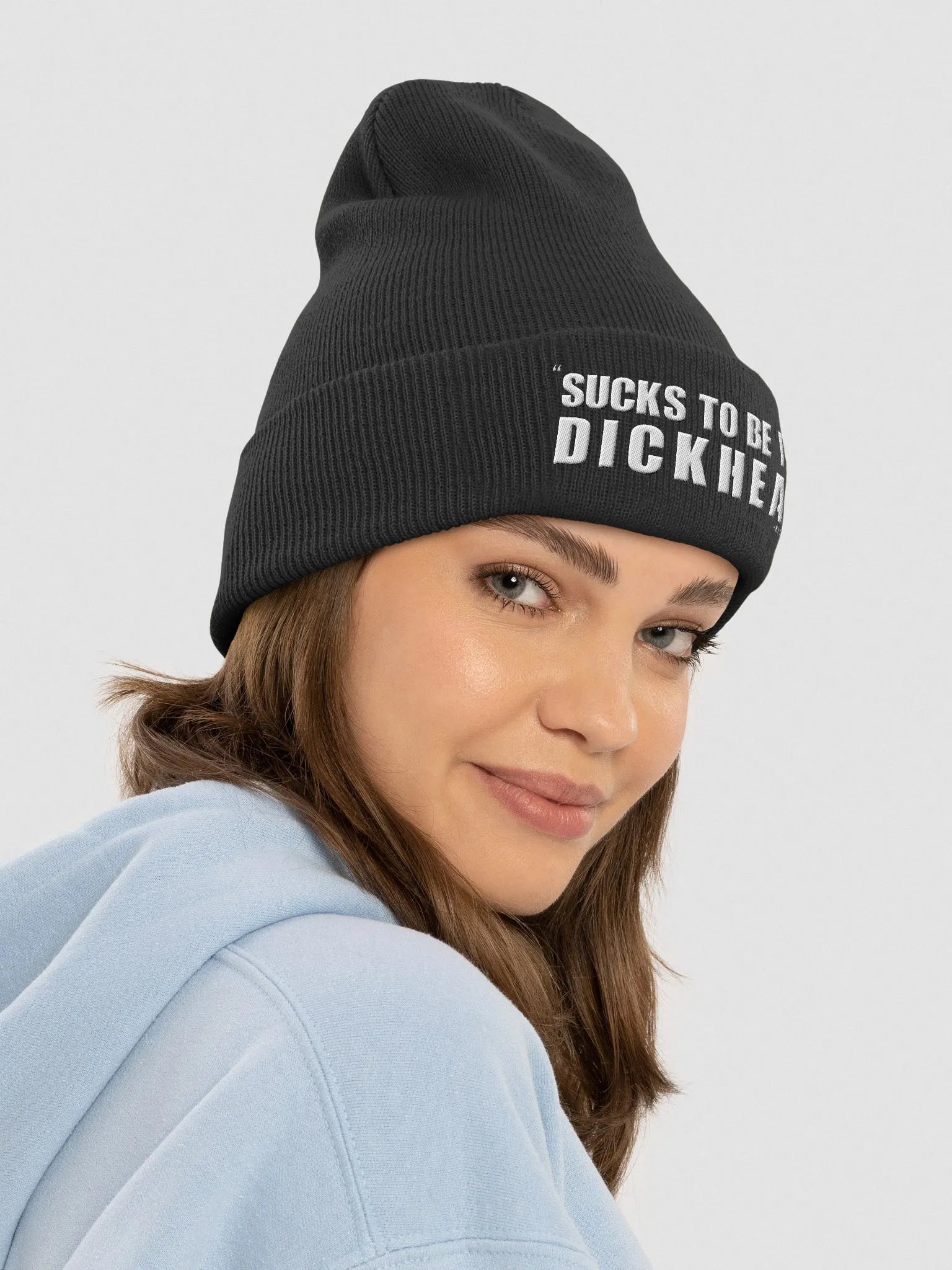 Sucks To Be You Embroidered Beanie product image (4)