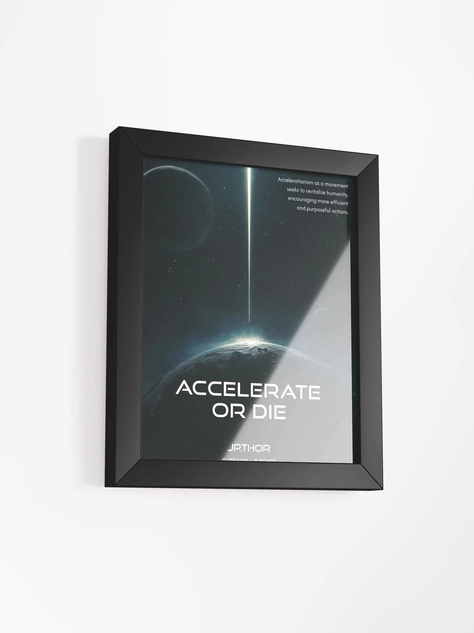 Accelerate or Die: Limited Edition Framed Poster product image (19)