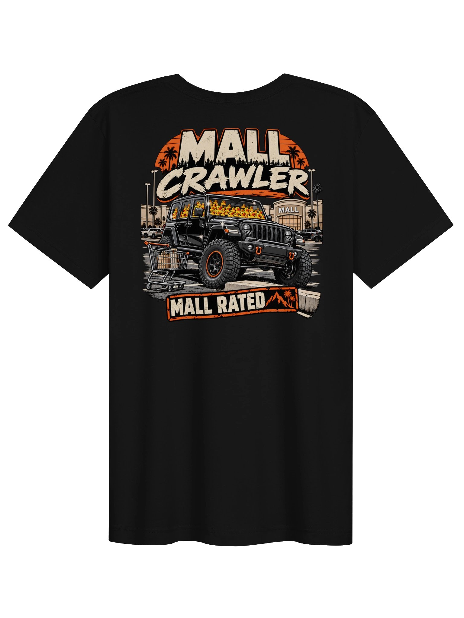 Mall Crawler Mighty Ducks JEEP T-shirt product image (9)