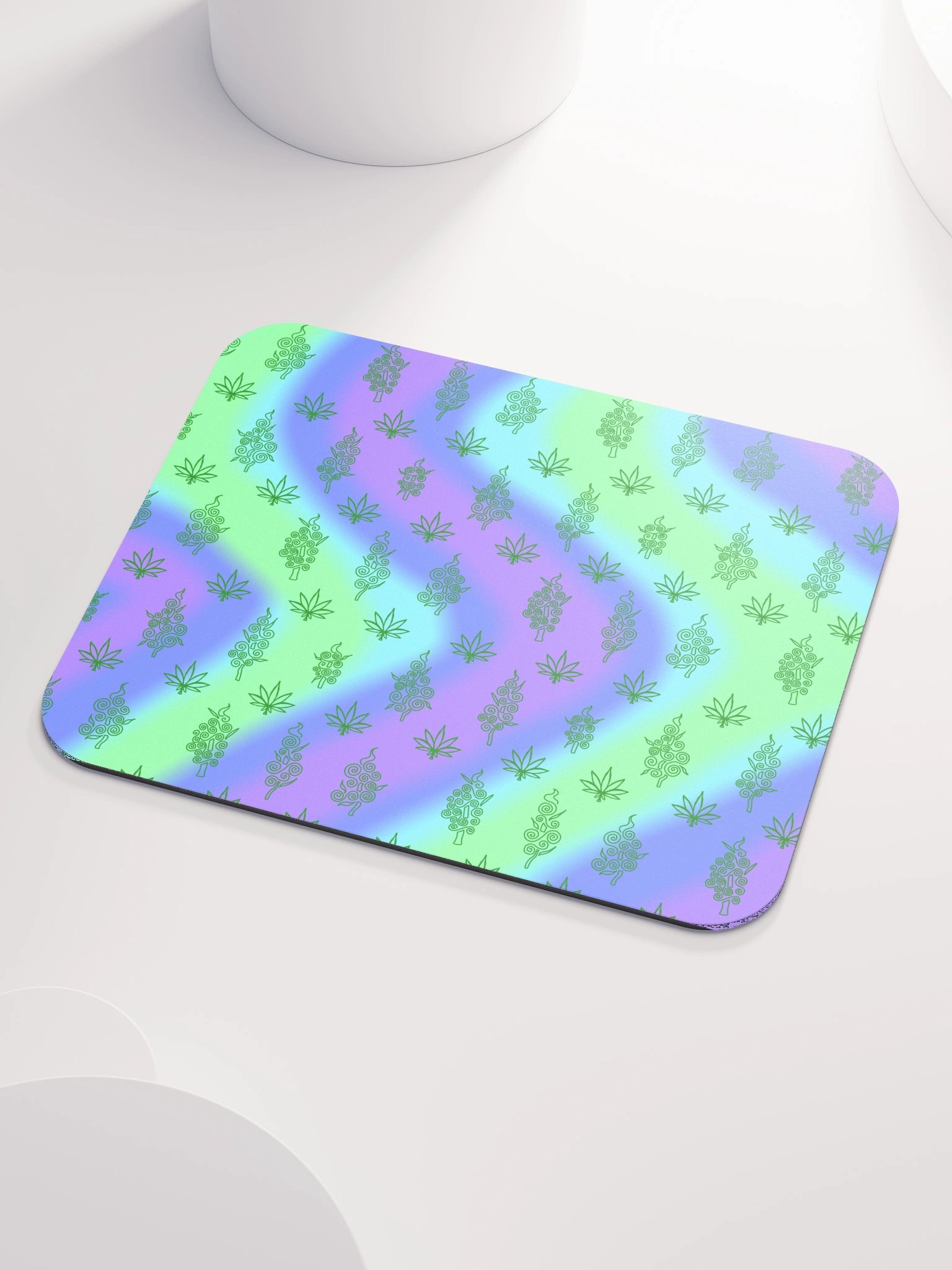 Trippy bud Mouse Pad product image (3)