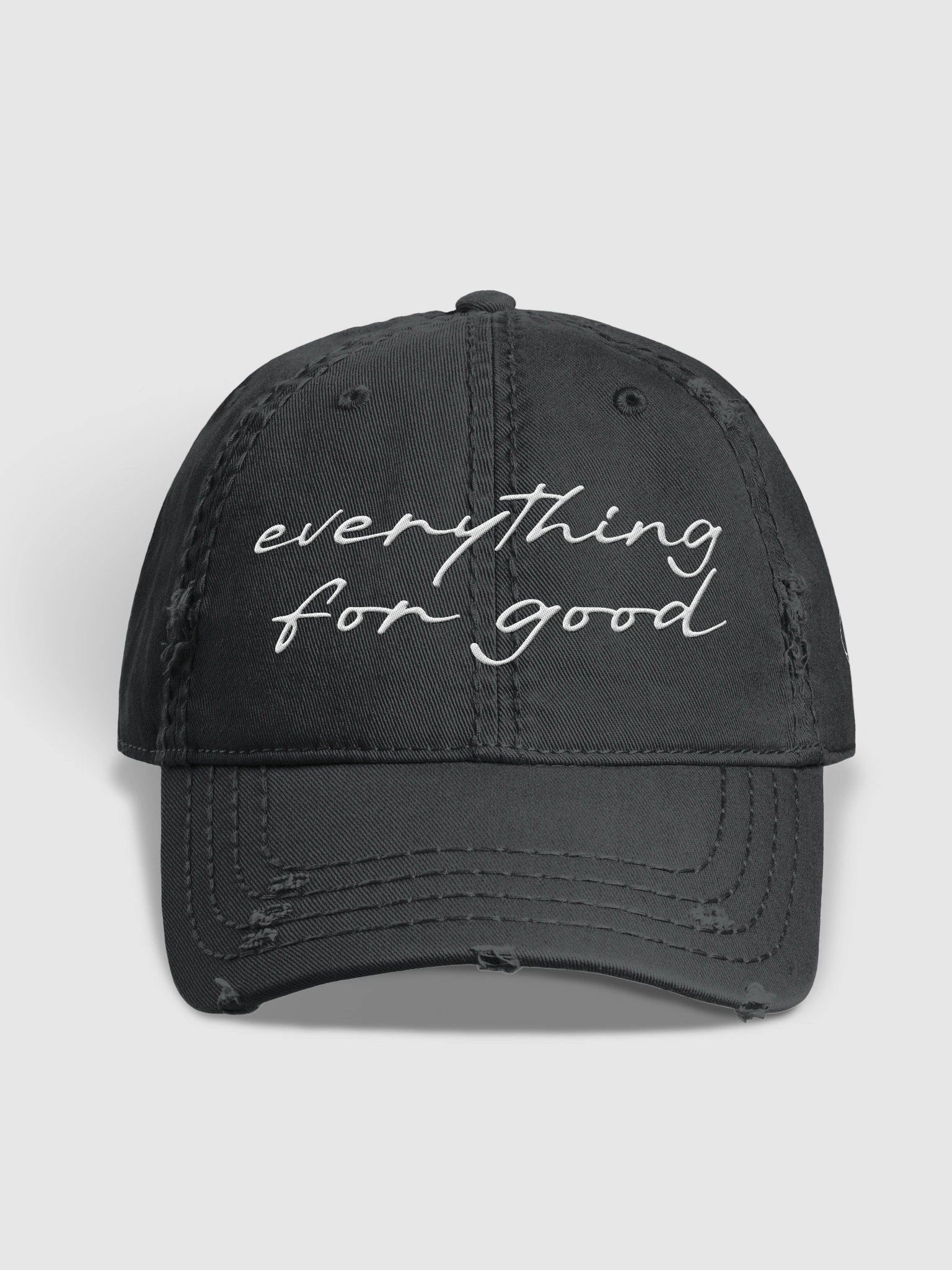 Everything For Good Distressed Dad Hat product image (2)