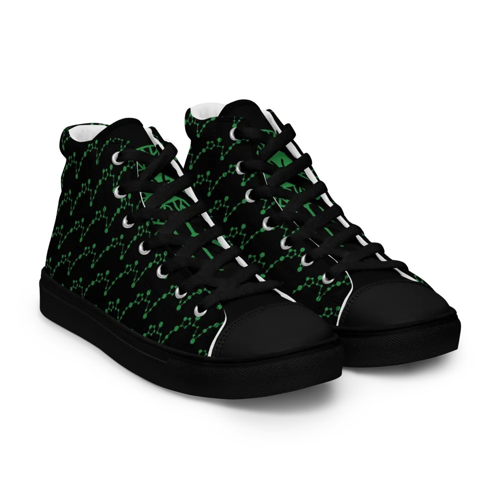 Pisces High Top Canvas Shoes product image (17)