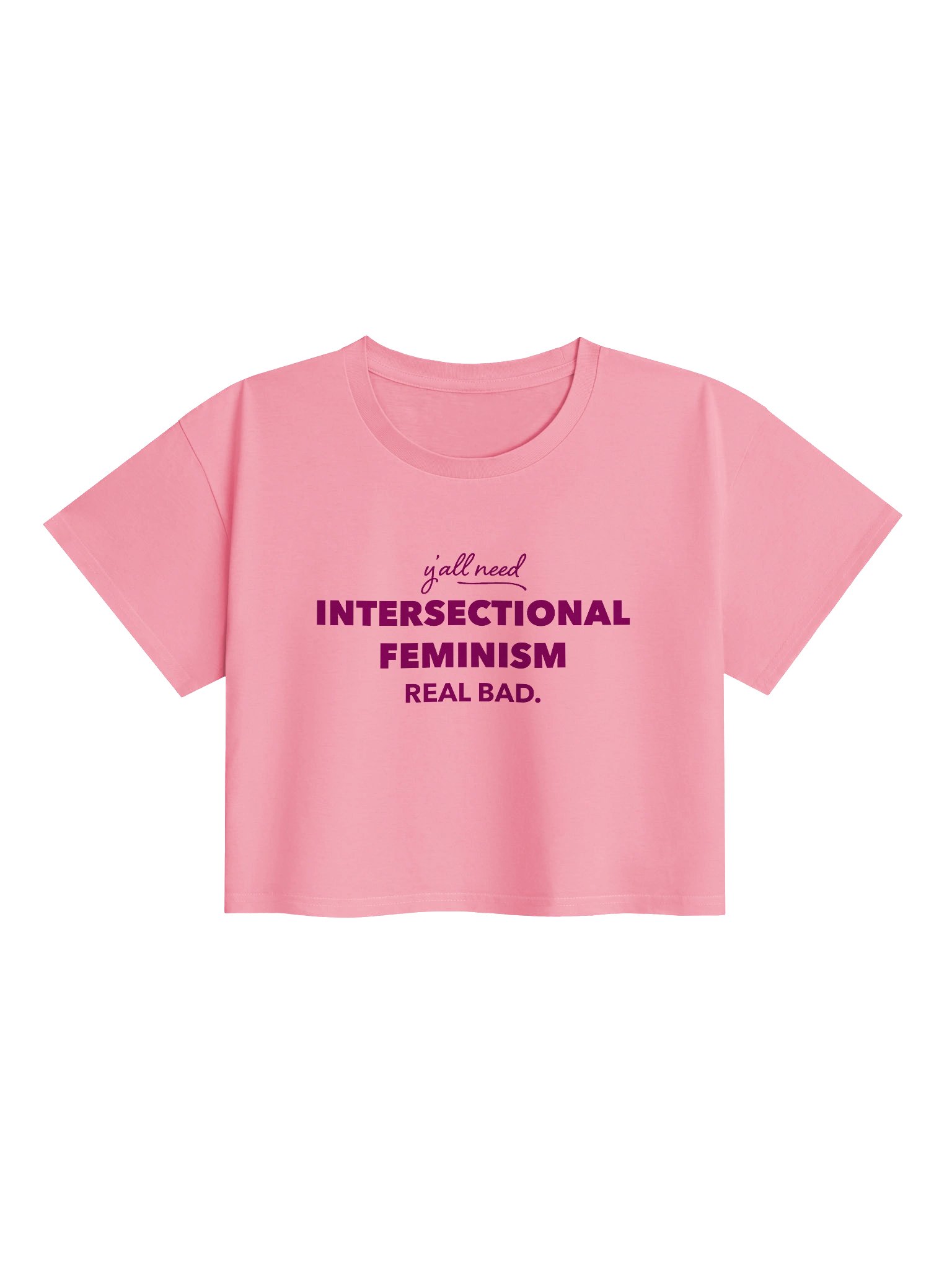 Intersectional Feminism Crop Top product image (1)