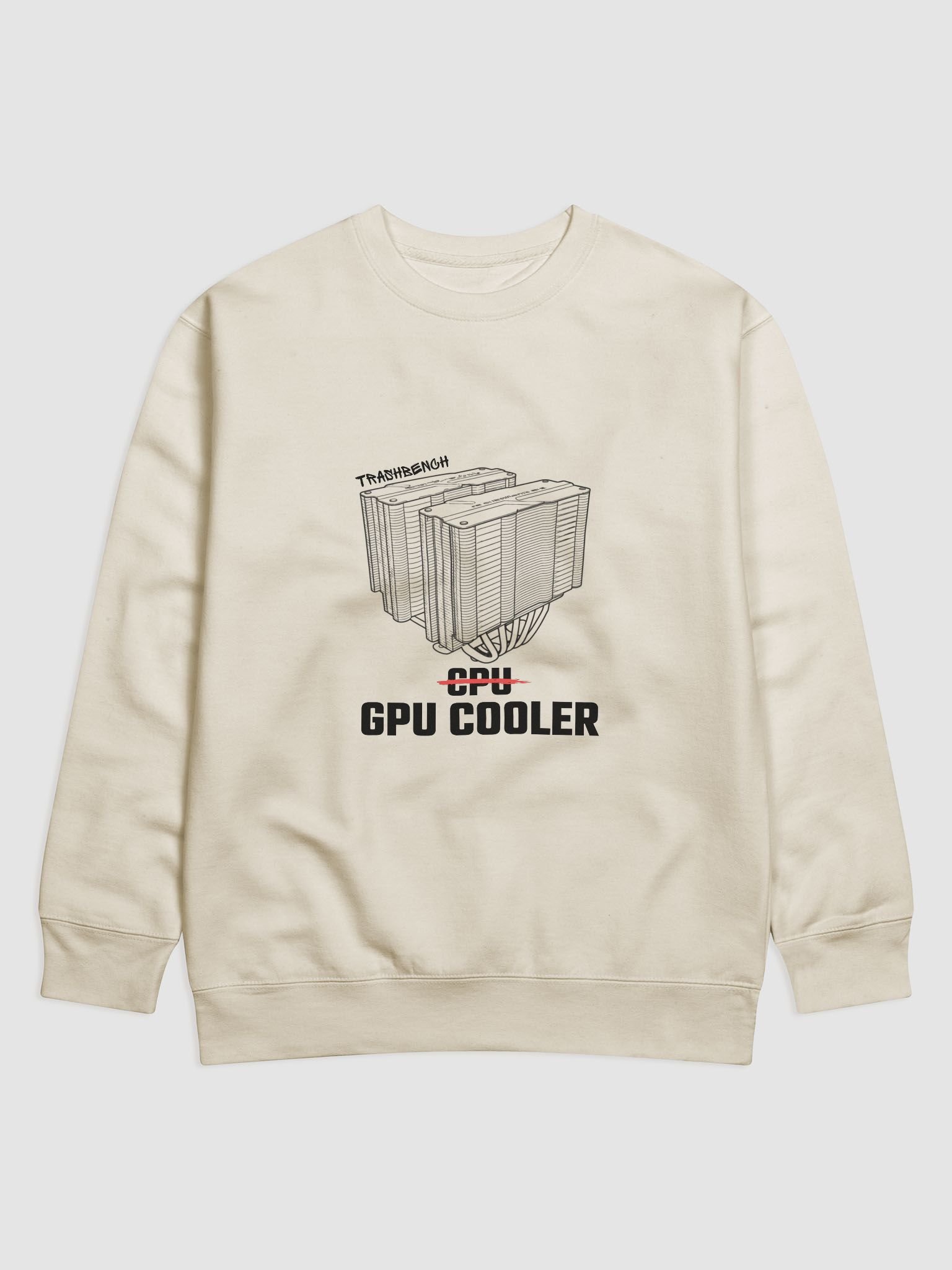 CPU (Nope) GPU Cooler Sweater product image (1)