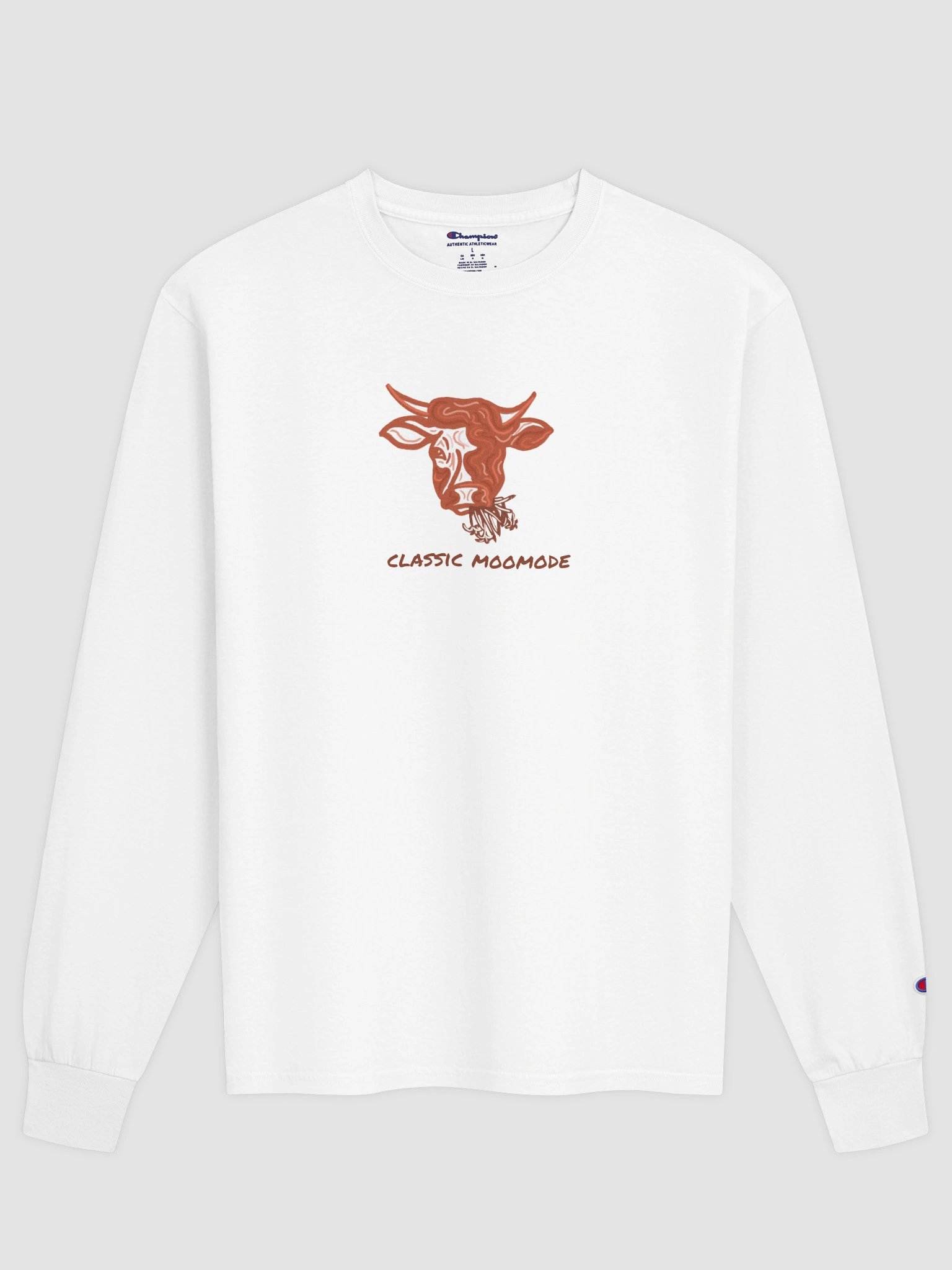 Classic MooMode - Long Sleeve Shirt (Champion) product image (1)